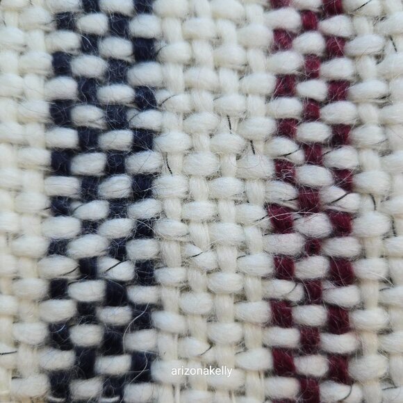 Sézane Scarf Tweedy Chunky Plaid Wool Alpaca - Picture 6 of 16